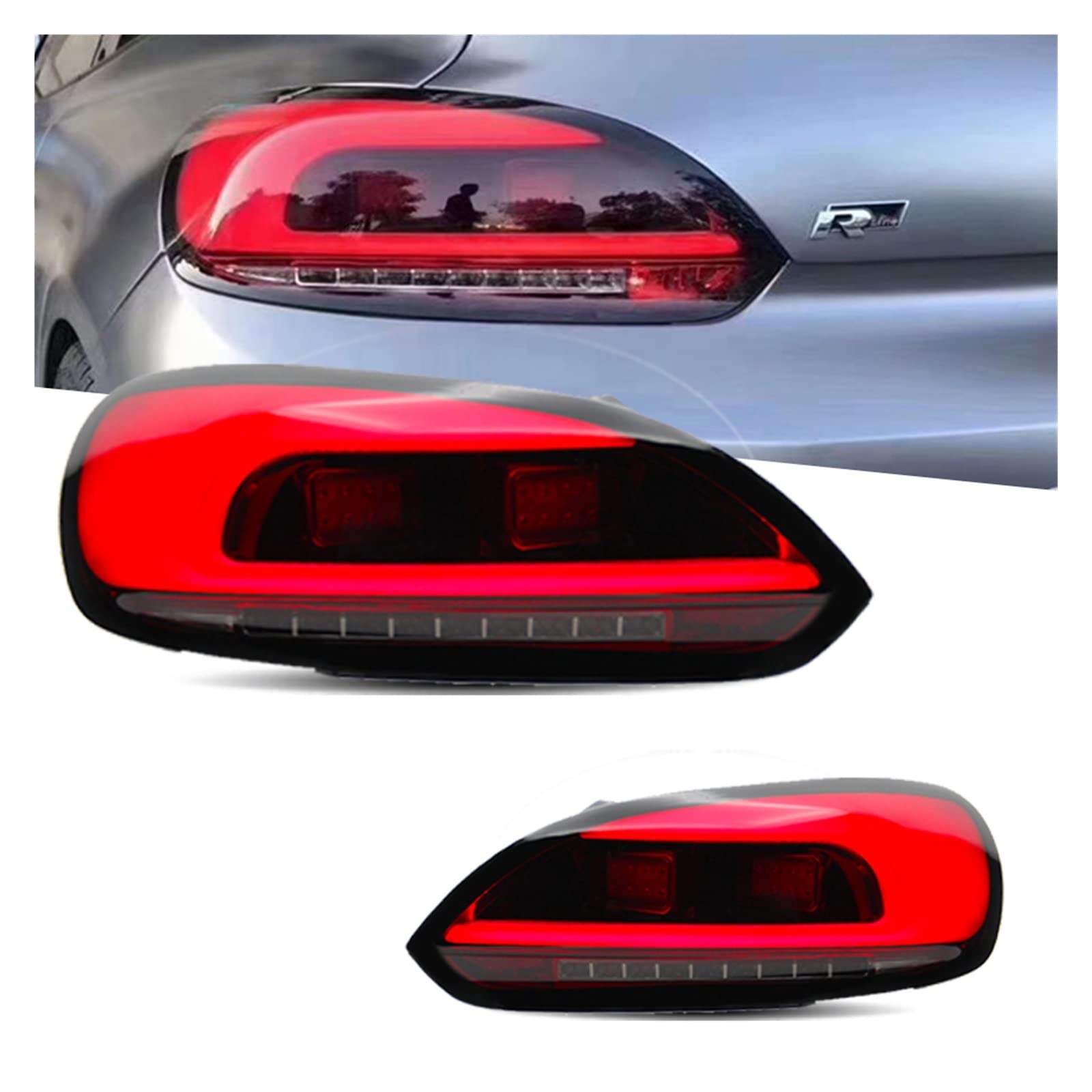 Amazon | テールライト VW シロッコ R LED テールライト 2009-2014 と